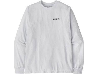 Patagonia Men's Long-Sleeved P-6 Logo Responsibili-Tee, white - Bild 2