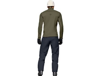 Norrona lofoten warm2 Jacket M's, olive night/deep lichen green - Bild 6