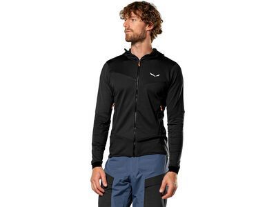 Salewa Sella Crevasse Kapuzenjacke Herren, black out - Bild 4