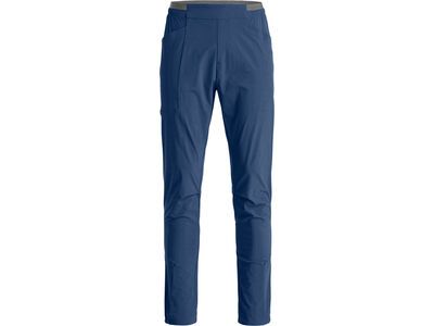 Ortovox Merino Shield Ultra Light Trace Pants M blue nunatak