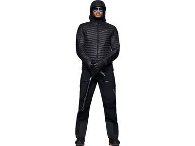 Norrona trollveggen down800 super light Hood M's, caviar black - Bild 7