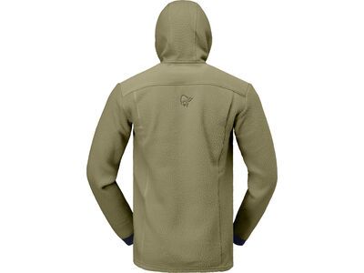 Norrona trollveggen warm3 Zip Hood M's, deep lichen green - Bild 3