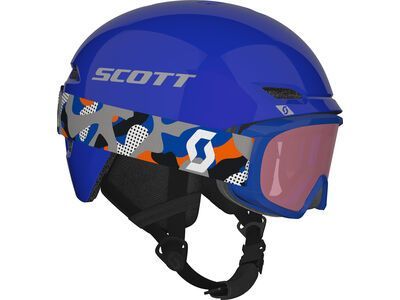 Scott Keeper 2 + Junior Witty Skibrille blue/grey
