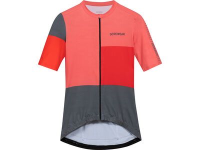 GOREWEAR Swiftride Block Trikot Damen, coral red/lab red - Bild 1