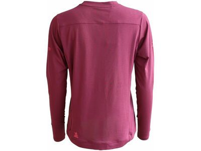 Zimtstern TrailFlowz Shirt LS Wmns, windsor wine - Bild 2
