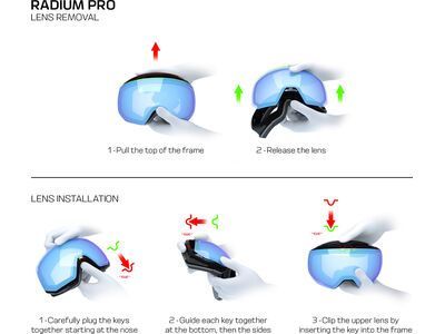 Salomon Radium Pro S, Sigma Poppy Red / white - Bild 7