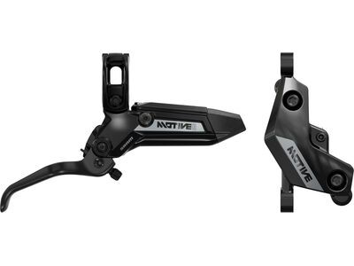 SRAM Motive Silver Stealth - VR, gloss black anodized - Bild 1