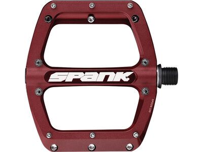 Spank Spoon Reboot Flat Pedal - M, red