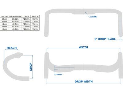 Ritchey Comp Streem Internal Routing Handlebar, bb black - Bild 6