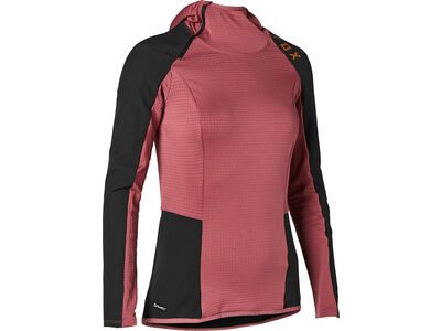 Fox Womens Defend Thermo Hoodie, dusty rose