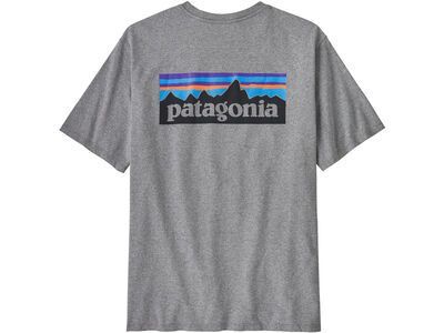 Patagonia Men's P-6 Logo Responsibili-Tee, gravel heather - Bild 2