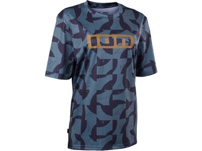 ION Bike Jersey Ionic SS Mesh AOP Unisex, sage-grey - Bild 6