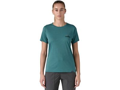 Patagonia Women's Capilene Cool Daily Graphic Shirt '73 Skyline, wetland blue x-dye - Bild 2