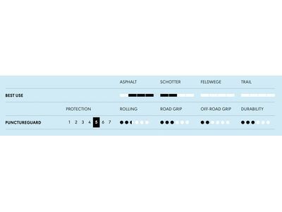 Schwalbe Road Cruiser Plus Active Green PunctureGuard - 26 Zoll, black-reflex - Bild 5