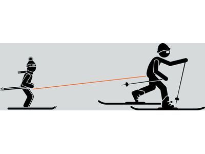 kommit Multisport Clip inklusive Outdoor-Gürtel, schwarz/orange - Bild 21