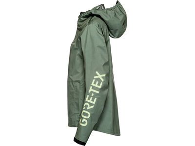 GOREWEAR Lupra 2.0 Gore-Tex Logo Kapuzenjacke Damen, slate green/spring green - Bild 2