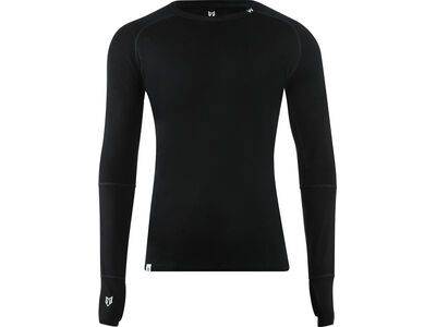 Woolf Merino Svarthetta Performance LS, black