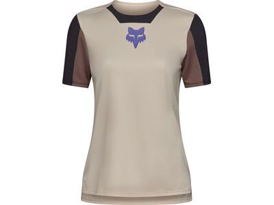 Fox Womens Defend Short Sleeve Jersey Park SE, chalk - Bild 1