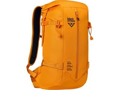 Black Crows Dorsa 27, mango yellow