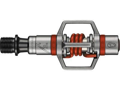 Crankbrothers Eggbeater 3 Hangtag Version, silber/rot