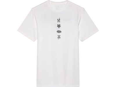 Fox Checkered SS Prem Tee, optic white