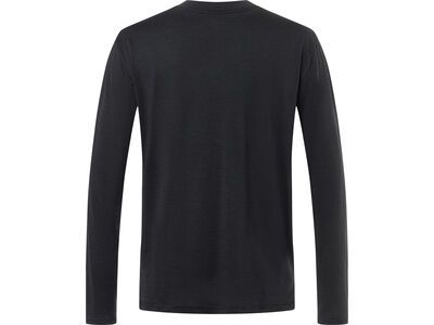 super.natural M Casual Rib Bio J LS, jet black - Bild 2