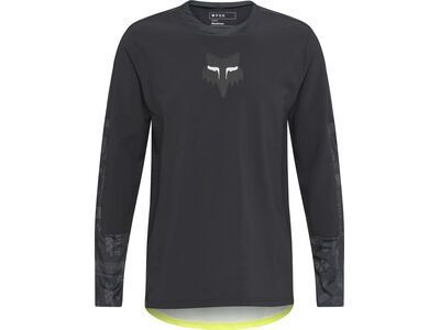 Fox Defend Thermal Jersey Lunar, black