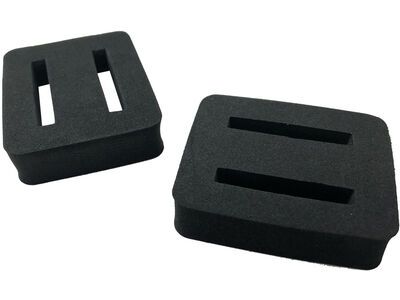 Fixplus Spacer Kit für 2,3 cm Straps - 2 Stück black