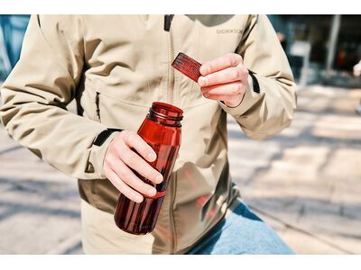 Fidlock Twist Bottle 700 Life + Bike Base, trans. dark red - Bild 11