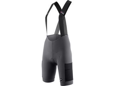 Assos Tactica Kieskäfer Women's Gravel Bib Shorts T5, robust grey - Bild 3