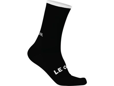 Le Col Long Tech Wool Cycling Socks black/white