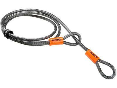 Kryptonite KryptoFlex 710 Double Loop Cable - 1/220 cm gelb/schwarz