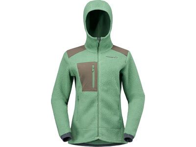 Norrona trollveggen warm3 Zip Hood W's, dark ivy