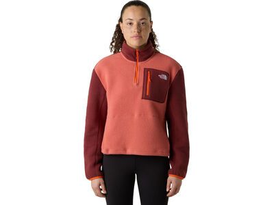 The North Face Women’s Yumiori 1/4 Zip, mars dust/sumac/solar flare - Bild 3