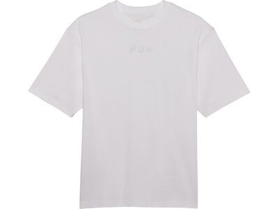 Fox Wordmark OV SS Tee optic white