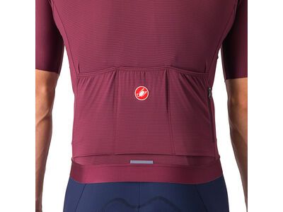 Castelli Espresso Jersey, deep bordeaux/silver moon - Bild 4