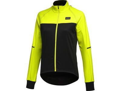 GOREWEAR Phantom Windstopper Jacke Damen, black/neon yellow - Bild 2