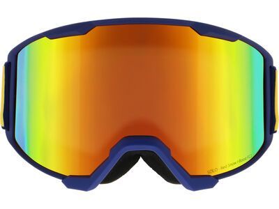 Red Bull Spect Eyewear Solo, Brown-Red Mirror / matt dark blue - Bild 2