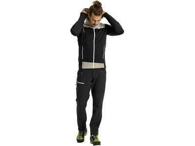 Ortovox Merino Fleece Light Hoody M, black raven - Bild 3