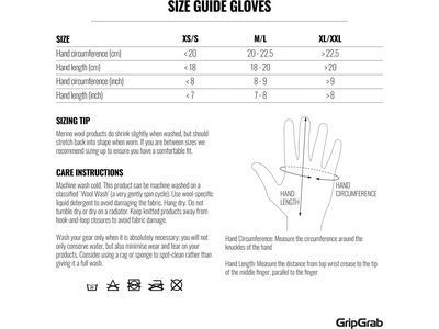 GripGrab Merino Wool Liner Gloves, black - Bild 7