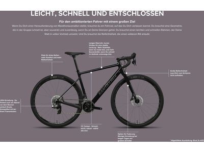 Santa Cruz Stigmata CC / Rival 2x AXS, gloss black sparkle - Bild 3