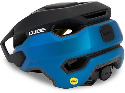 Cube Helm Stray X Actionteam, blue´n´grey - Bild 3