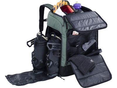 Evoc Gear Backpack 60, dark olive - Bild 6