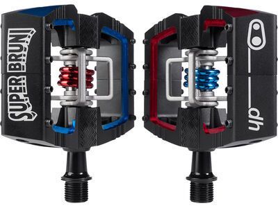 Crankbrothers Mallet DH SuperBruni Edition, black/red/blue - Bild 4