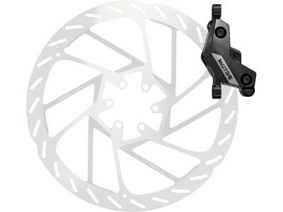 SRAM Motive Silver Stealth - VR, gloss black anodized - Bild 6