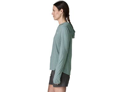 Patagonia Women's Capilene Cool Sun Hoody - Peak Visions, nouveau green/blue sage x-dye - Bild 4