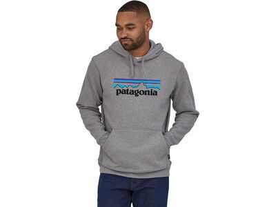 Patagonia Men's P-6 Logo Uprisal Hoody, gravel heather - Bild 2