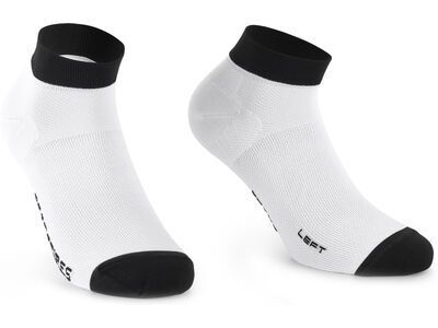 Assos RS Socks Superleger Low, white series