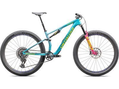 Specialized Epic 8 Pro lagoon blue/liquid metal/yellow