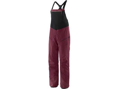 Patagonia Women's Snowdrifter Bibs berry fig